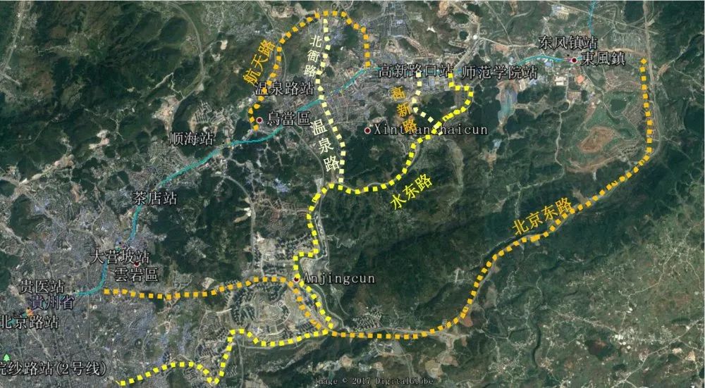 贵阳地铁3号线太慈桥站3号出入口,贵阳轨道交通3号线什么时候开通