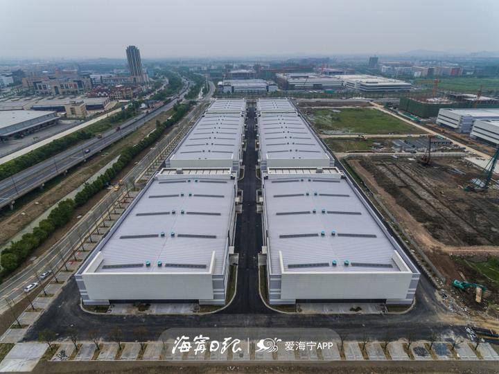 海宁首个“飞地抱团”项目主体厂房来了预计每年受益这个数