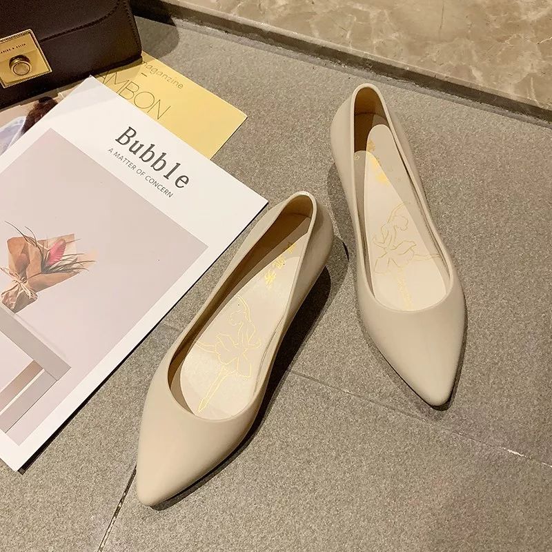 防水防滑果冻牛筋鞋雨鞋,一双超级柔软舒适的果冻鞋