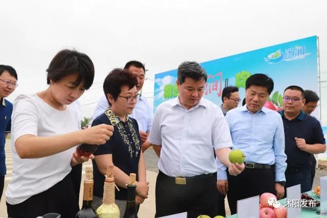 跟着书记县长去观摩，看沭阳七月“美景”红似火！