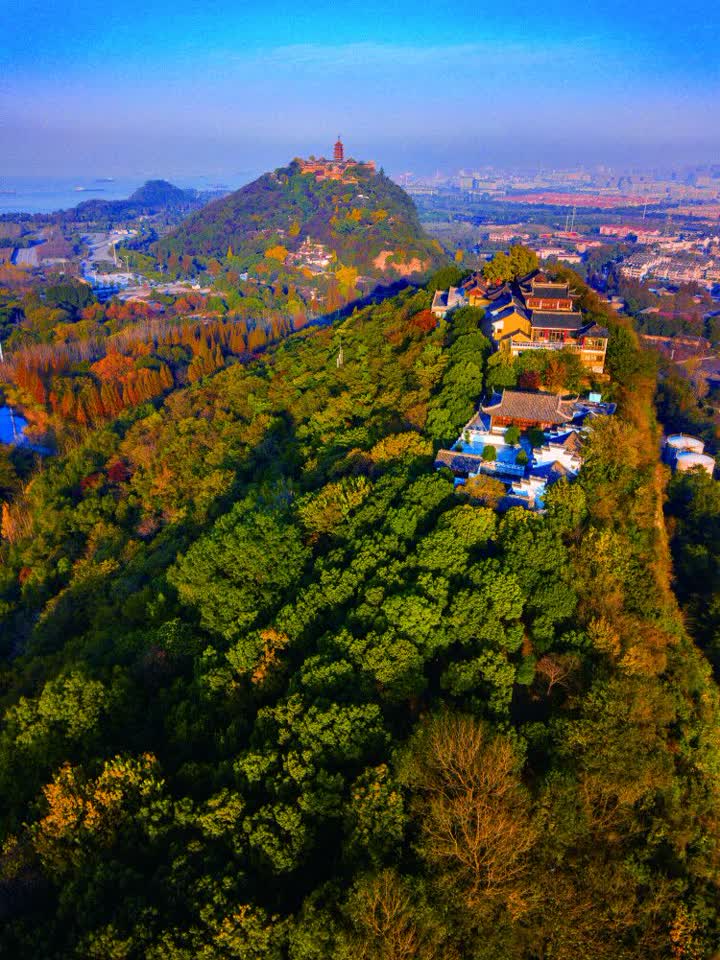 南通青山绿水,南通五山滨江风景区