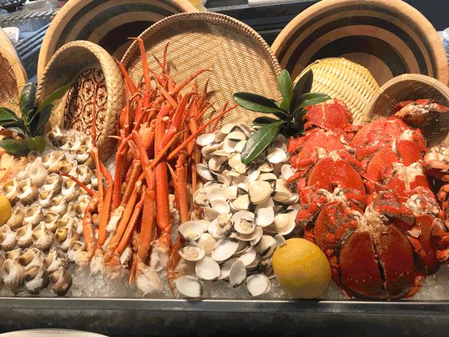 喜来登海鲜双人自助,日照喜来登扶墙海鲜自助