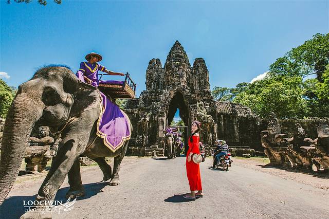 柬埔寨暹粒吴哥王朝,暹粒吴哥迷城游记