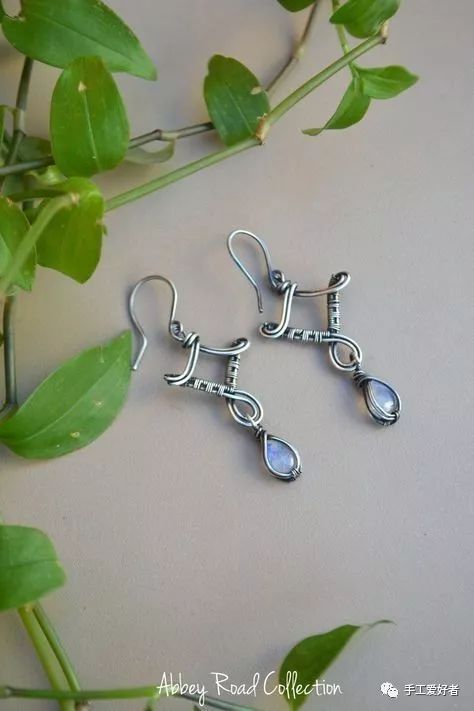 原创手作水晶项链,手工制作首饰线