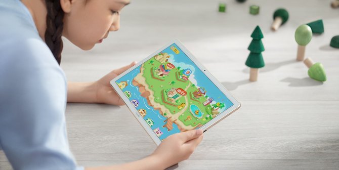 告别课外补习班华为平板M6让孩子的学习回归寓教于乐