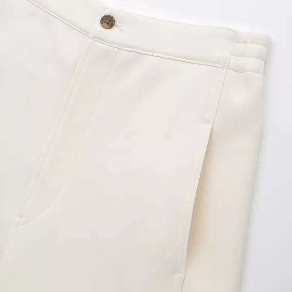 优衣库宽腿廓形牛仔裤搭配,优衣库显腿长的裤子