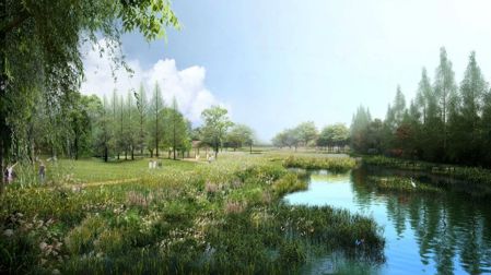 占地30亩的公园微型公园,8个新批公园