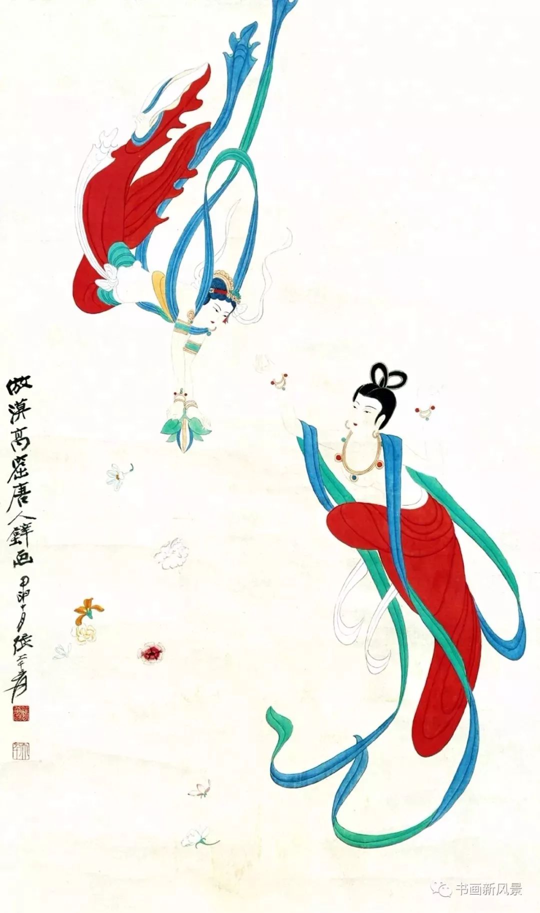 张大千的画就没有毛病吗,张大千的画有没有绢本的