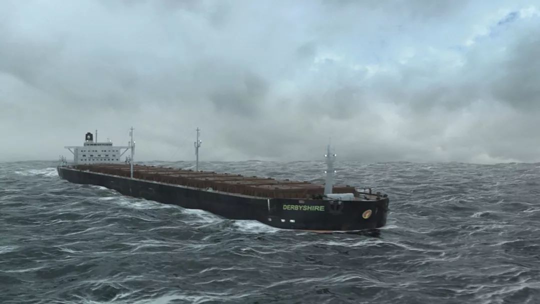 经典传奇海难未解之谜,巨轮台风海难