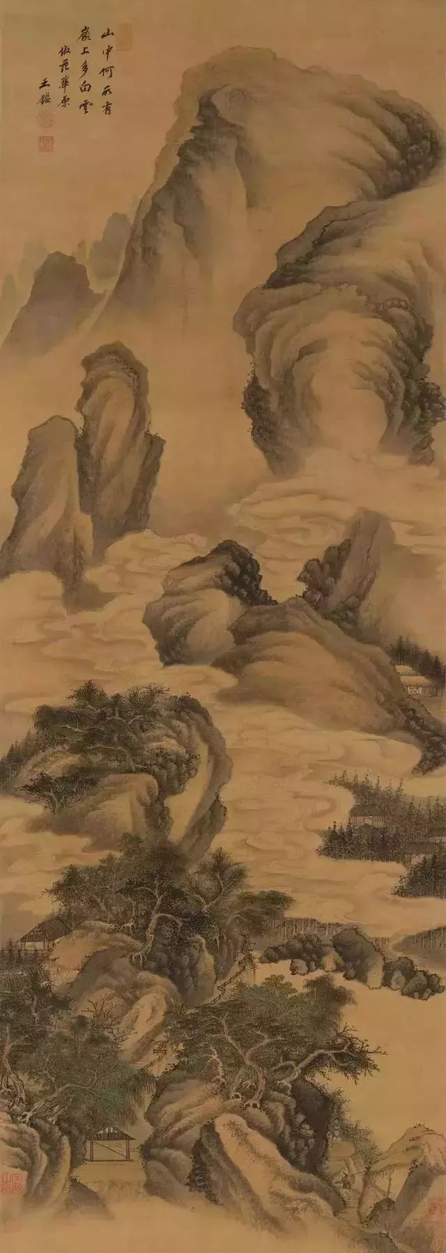 清初画坛之四王与四僧的较量,清初画坛六大家