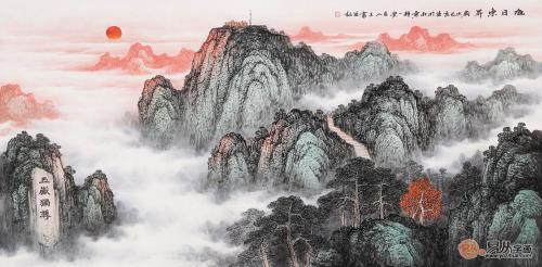 山水画进财,家中挂什么山水画才好