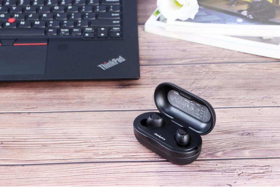 thinkplus潮玩蓝牙耳机,降噪续航通话清晰蓝牙耳机测评