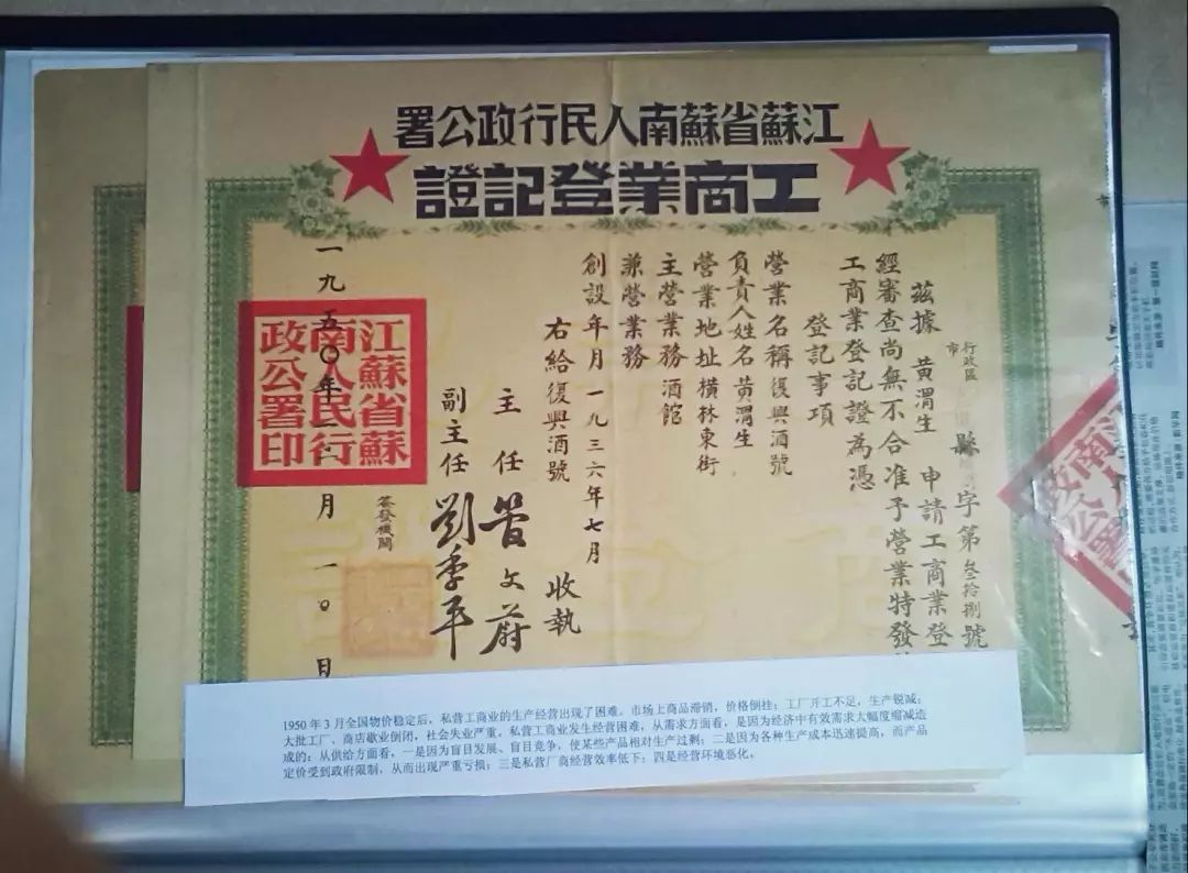 1949—2019，七十年营业执照发展史，致敬市场监管人