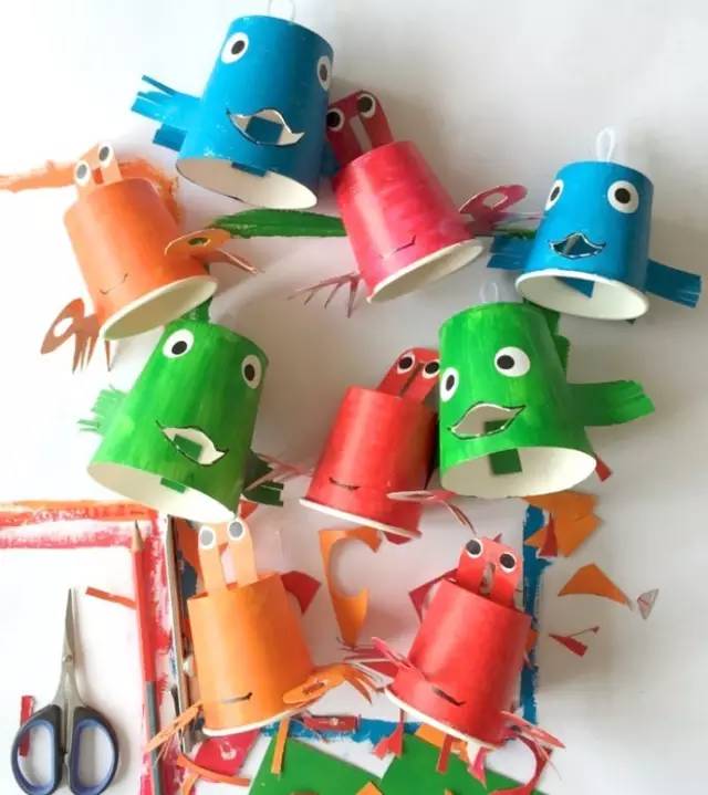 被人吐槽的手工,纸杯和一次性手套制作的手工