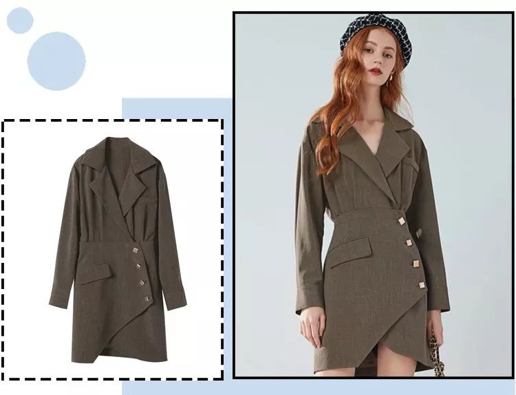 连衣裙女款爆款2022新款正品秋冬,好看秋冬的连衣裙推荐