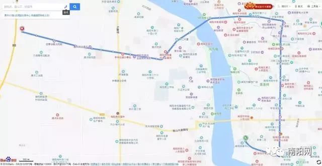 南阳公交4路线路图,南阳公交线路图高清