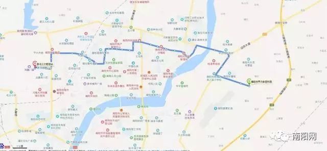 南阳公交4路线路图,南阳公交线路图高清
