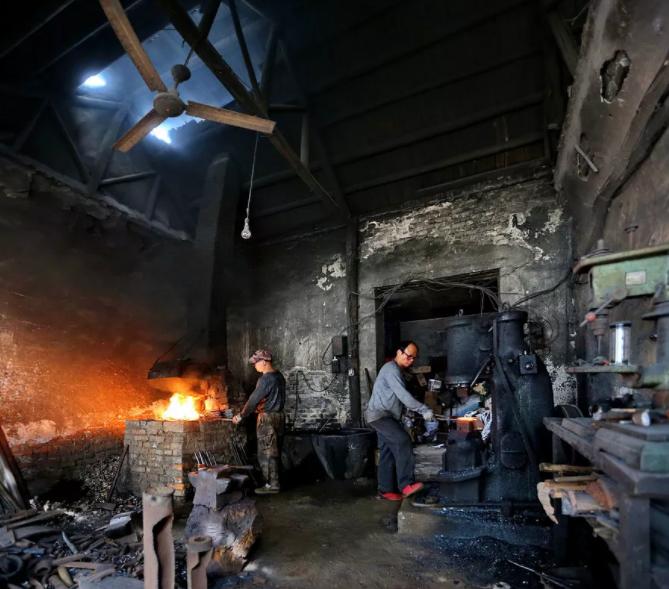 滨海老行当——回响在街头巷尾的“叮当”打铁声