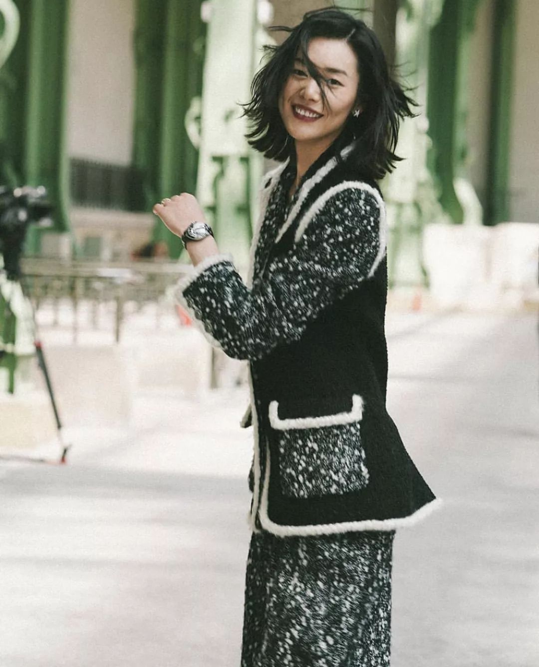 fashion风格穿搭,今年最时髦的4件小香风穿搭