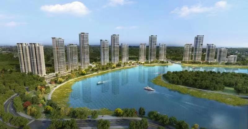 成都天府新区颜值最美楼盘,天府中央商务区楼盘