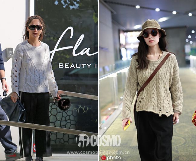 好久不见的ITgirl钟小姐，毛衣很不错喔