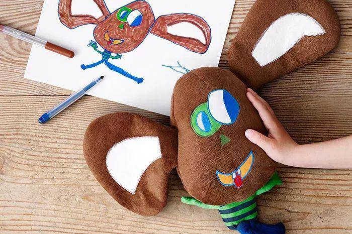 宜家请小朋友们设计了一堆「蠢」玩具，试图骗我生孩子