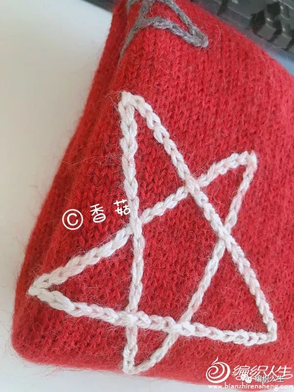 7岁女孩套头毛衣满天星编织教程,26支羊绒3股宝宝套头毛衣编织方法