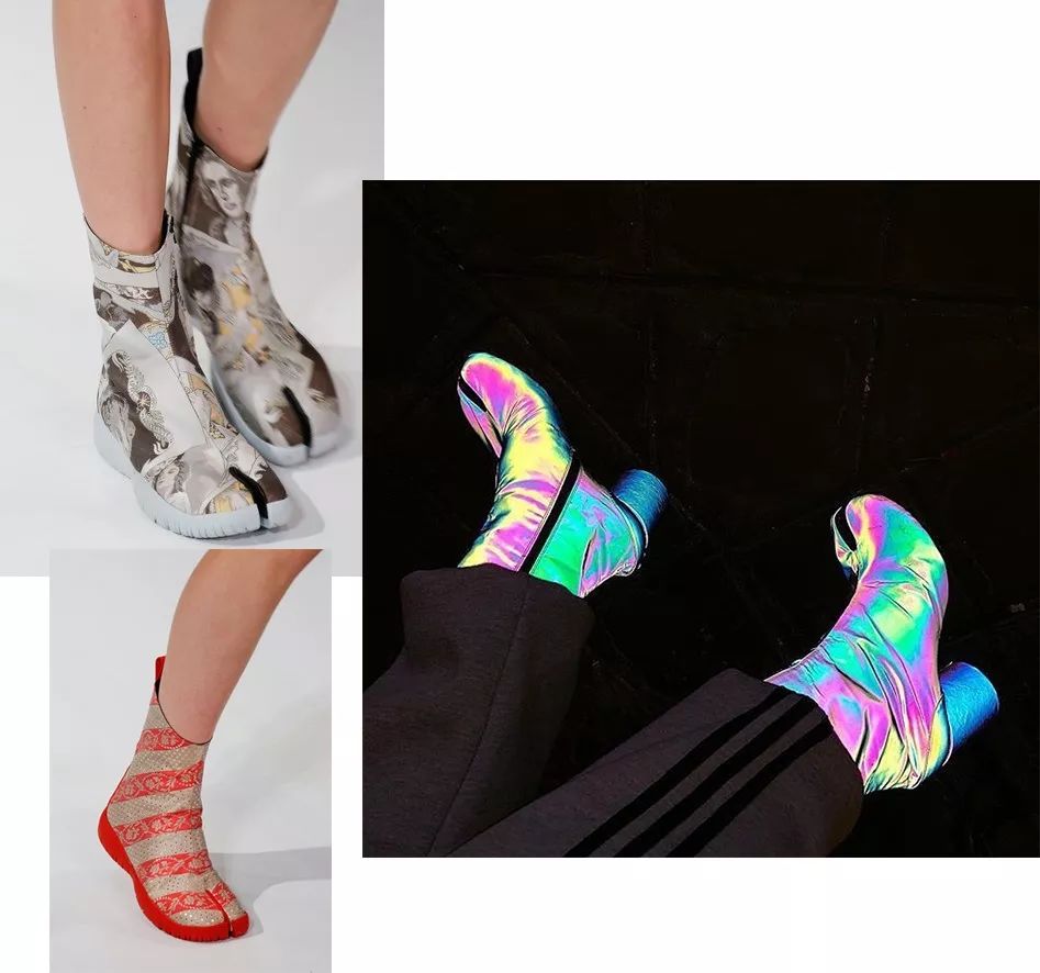 明星分趾鞋,拇外翻分趾鞋