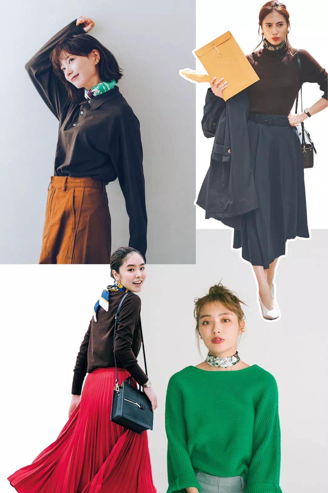 冬季外套里穿什么暖和又好看,冬天的时髦取决于外套里面穿什么