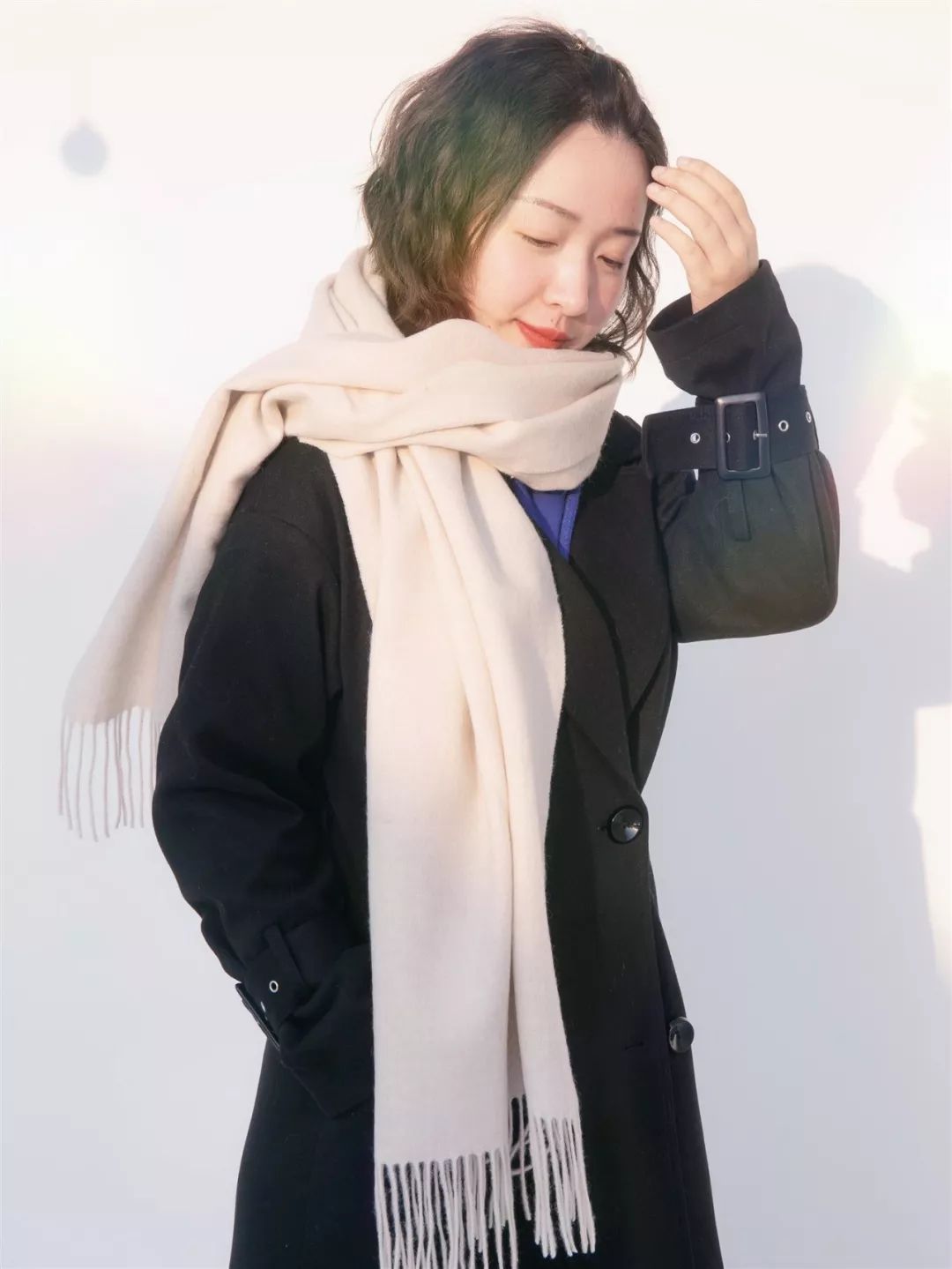 围巾冬季慵懒风韩系百搭,冬日保暖神器围脖