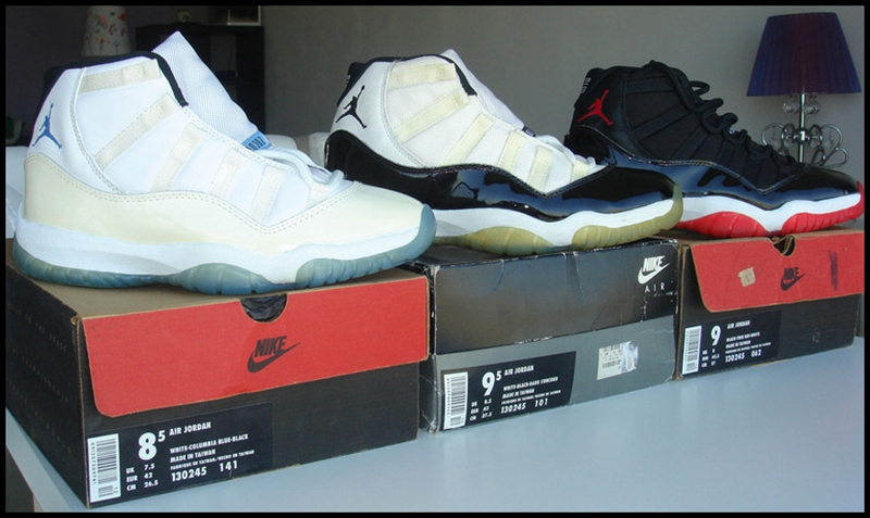 aj11高帮黑红和大魔王怎么选,aj11黑红为什么禁穿