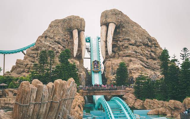 珠海长隆海洋王国海底夜宿,珠海长隆海洋王国鲸鲨馆海底区