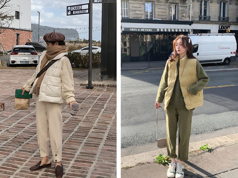 小个子宽松面包服穿衣搭配,高个子穿面包服怎么搭配