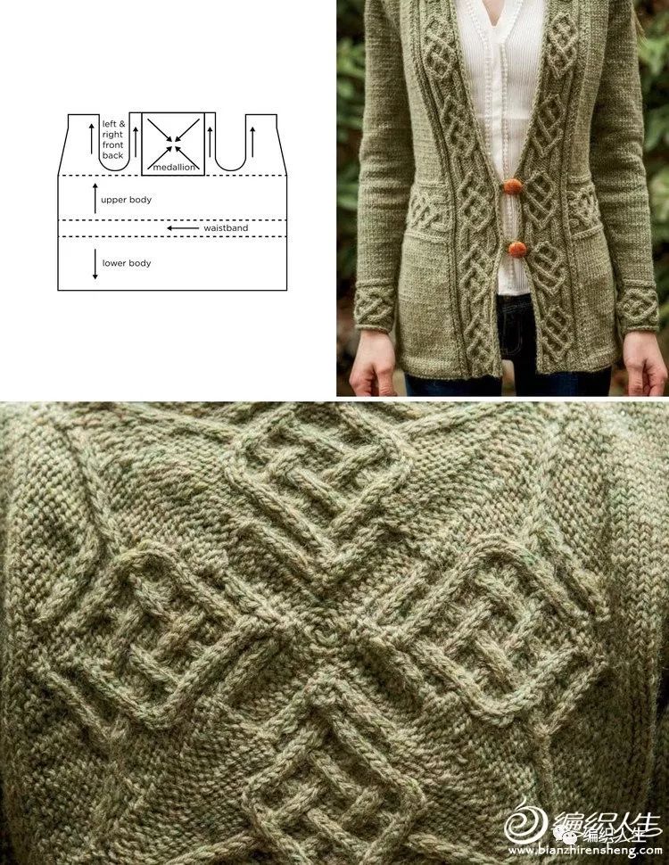 庆余年毛衣织法,珊瑚绒编织的开衫