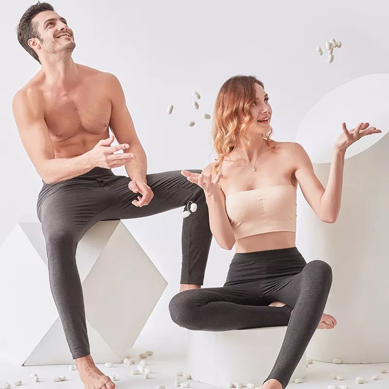 蚕丝裤10片装,纯蚕丝被100%桑蚕丝保暖裤