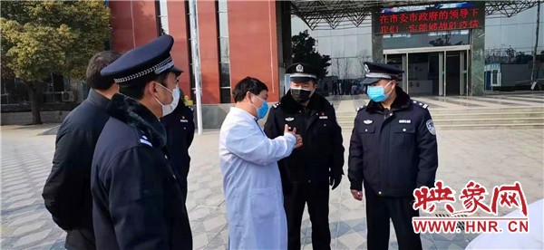 抗击疫情公安坚守,周口市抗疫警察