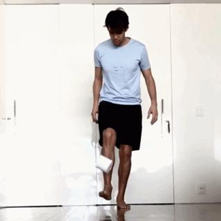 鹿晗上脚足球鞋,鹿晗创造营上脚dunk