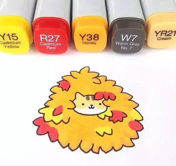 好看又简单的简笔画马克笔,可爱简单的马克笔简笔画