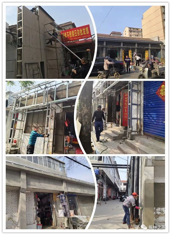 林州仿古一条街,林州步行街实景