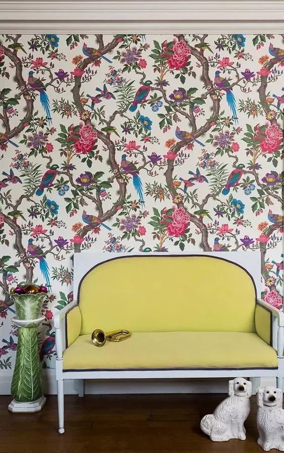 儿童卧室简单墙画手绘,留一面水泥墙