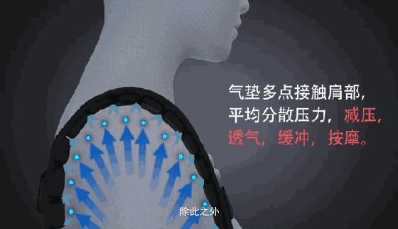 反重力悬浮双肩背包,有支撑力的双肩背包