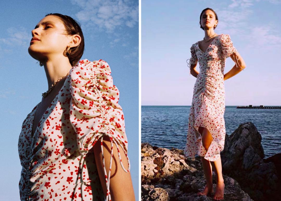 2022新款碎花气质裙子,30-20岁洋气碎花裙子