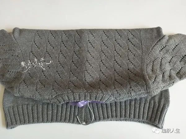 温柔风满满的女士棒针开衫图解,清冷感针织开衫