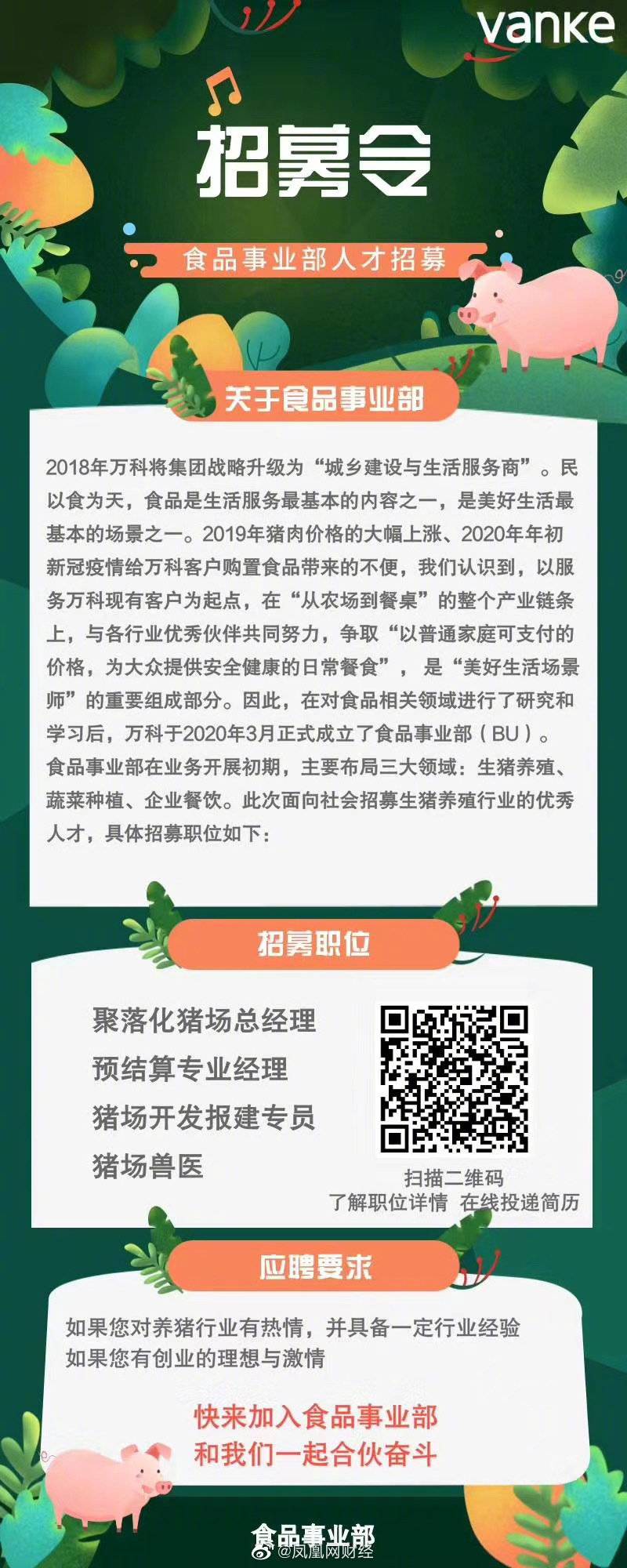 万科养猪的背后的故事,万科养猪投资多少个亿