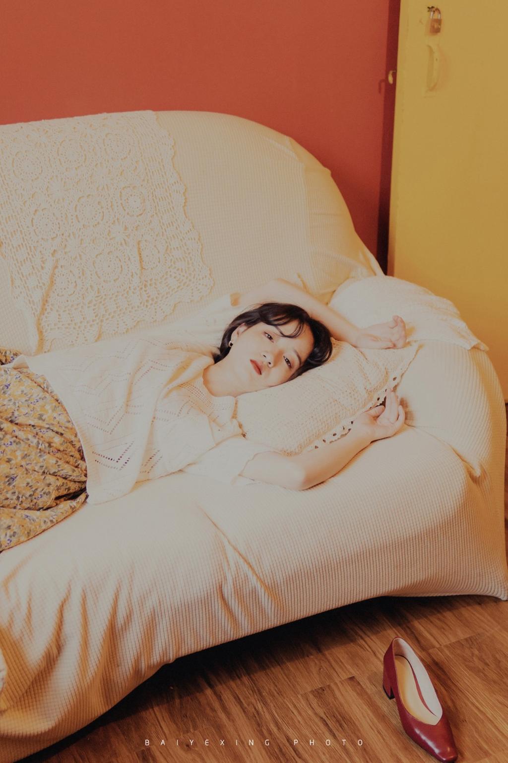 复古时尚随性写真,复古自然写真风格