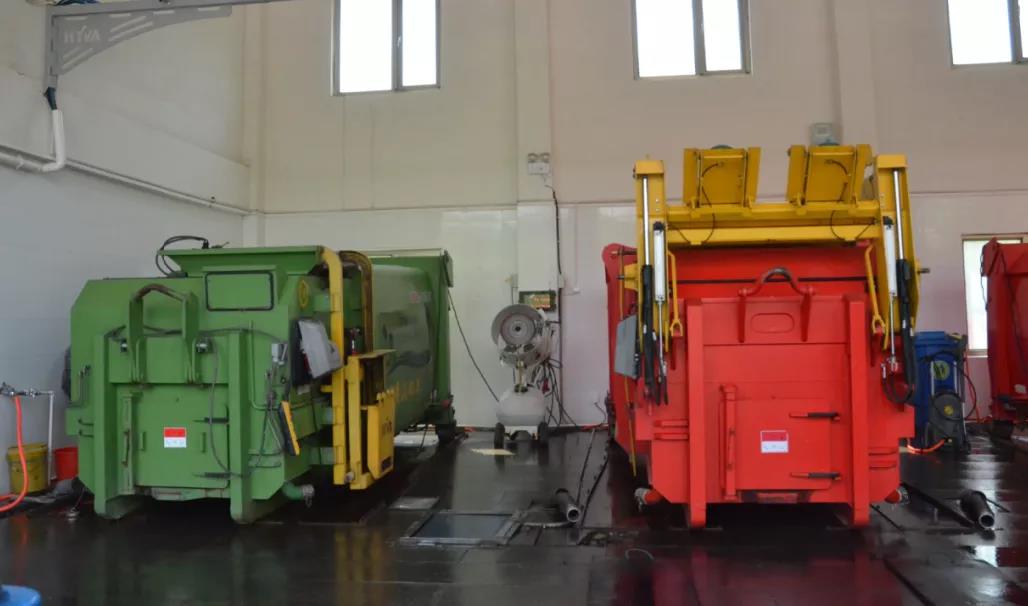 密闭垃圾清洁站设备,封闭式清洁站设备