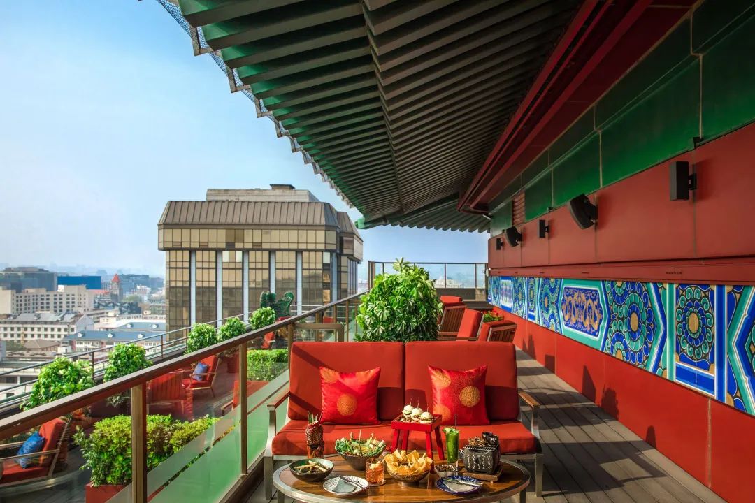 北京十大酒店露台,北京带有露台的酒店