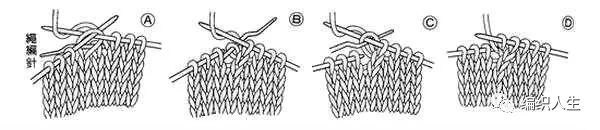 棒针织毛衣怎么看图解,怎样看棒针加针减记号