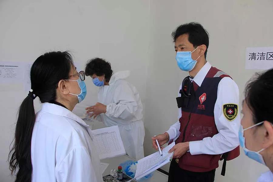 我校顺利通过学生返校督查验收,学校顺利通过核验