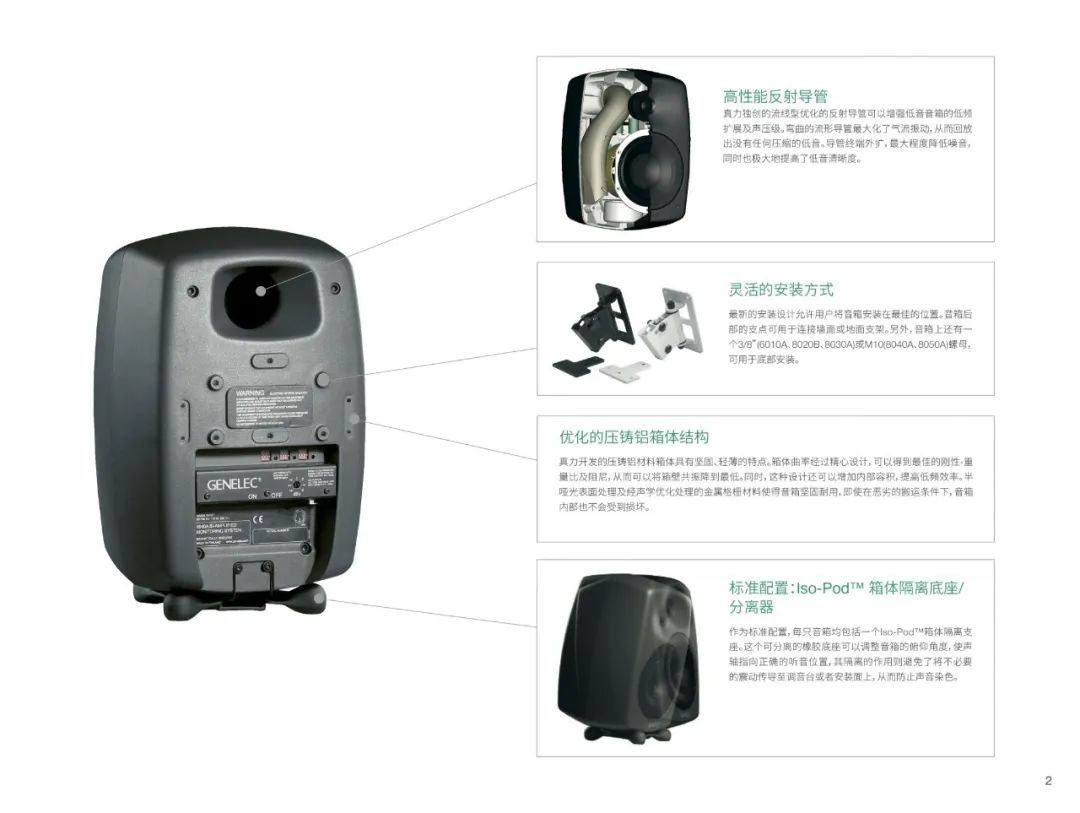 真力监听音箱8010a (真力音箱8010规格)